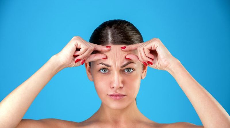 How to get rid of vertical lines on forehead