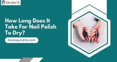 How long does it take for nail polish to dry?