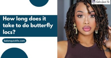 How long does it take to do butterfly locs?