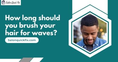 How long should you brush your hair for waves?