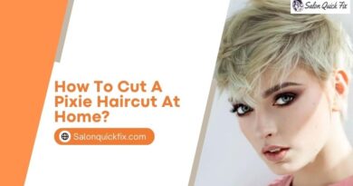 How to cut a pixie haircut at home?