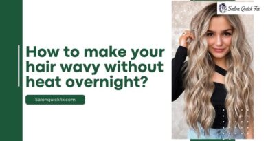 How to make your hair wavy without heat overnight?
